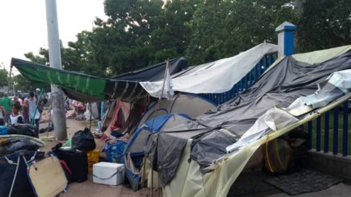 Barrio Carvajal: Denuncian inseguridad y consumo de drogas por presencia de cambuche