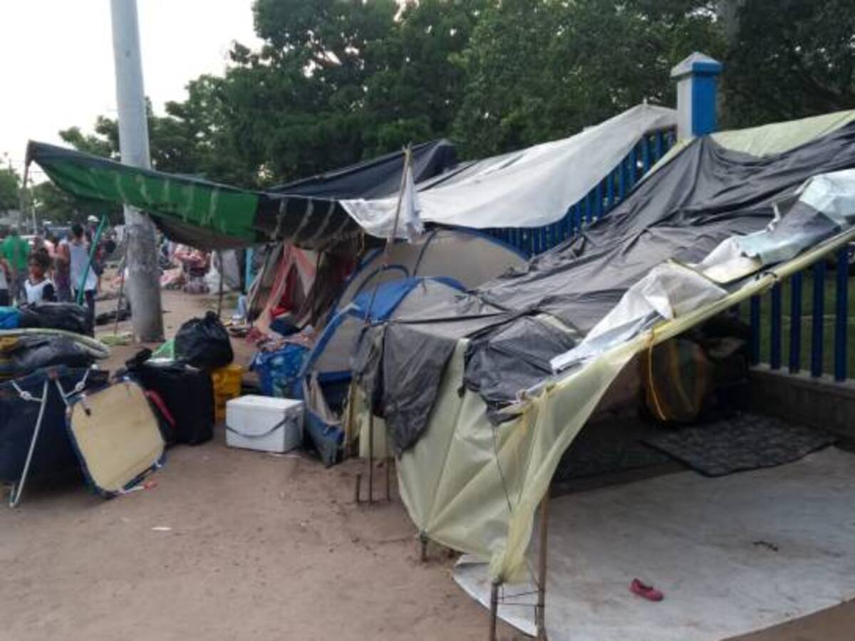 Barrio Carvajal: Denuncian inseguridad y consumo de drogas por presencia de cambuche