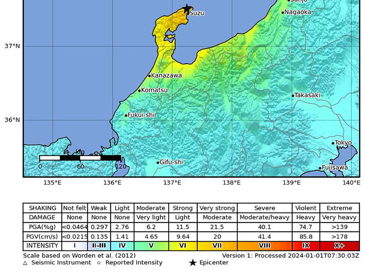 Temblor HOY 1 de enero en Colombia y el mundo: magnitud, epicentro y zonas afectadas