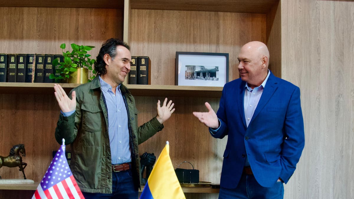 Alcalde de Medellín y embajador de EE.UU. se reunieron para tratar temas de seguridad y corrupción