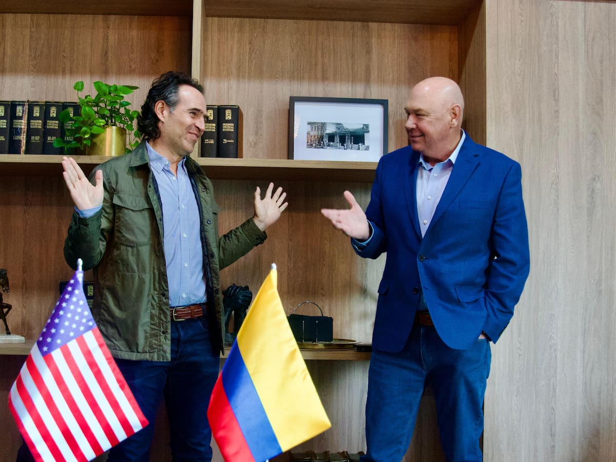 Alcalde de Medellín y embajador de EE.UU. se reunieron para tratar temas de seguridad y corrupción