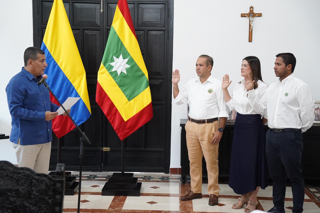 Tomaron posesión en sus nuevos secretarios de la Alcaldía de Cartagena