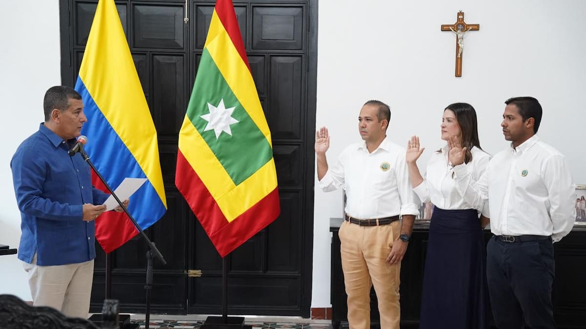 Tomaron posesión en sus nuevos secretarios de la Alcaldía de Cartagena