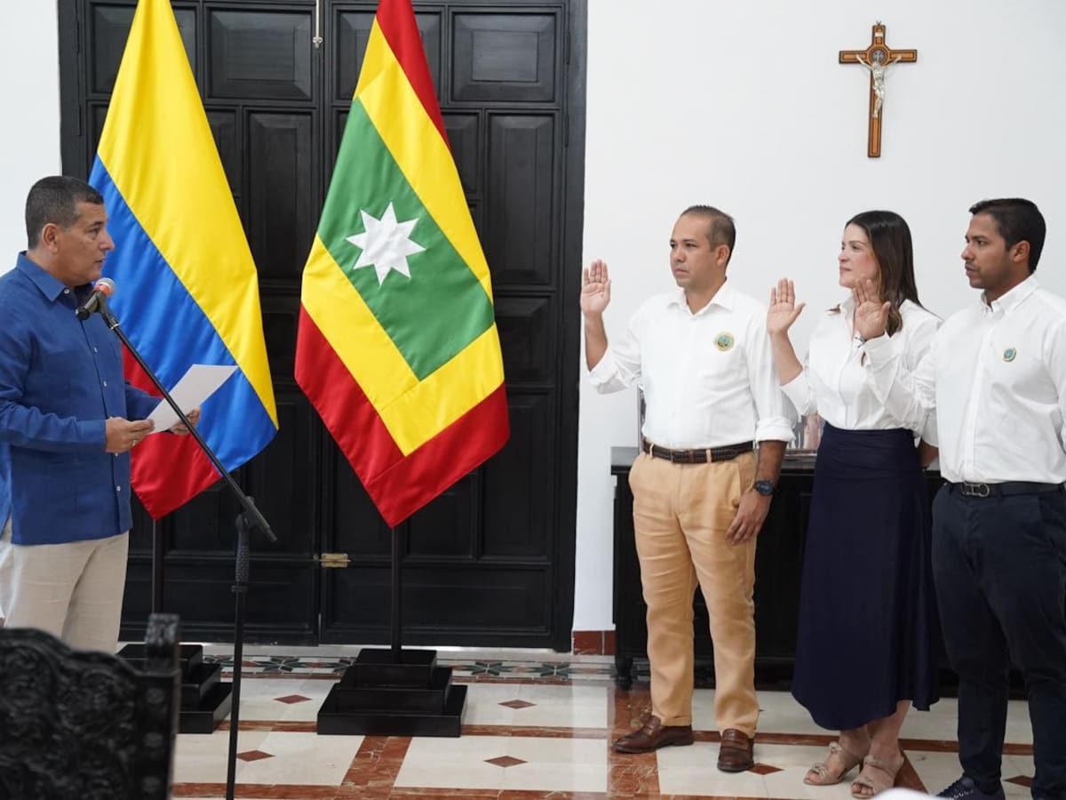 Tomaron posesión en sus nuevos secretarios de la Alcaldía de Cartagena