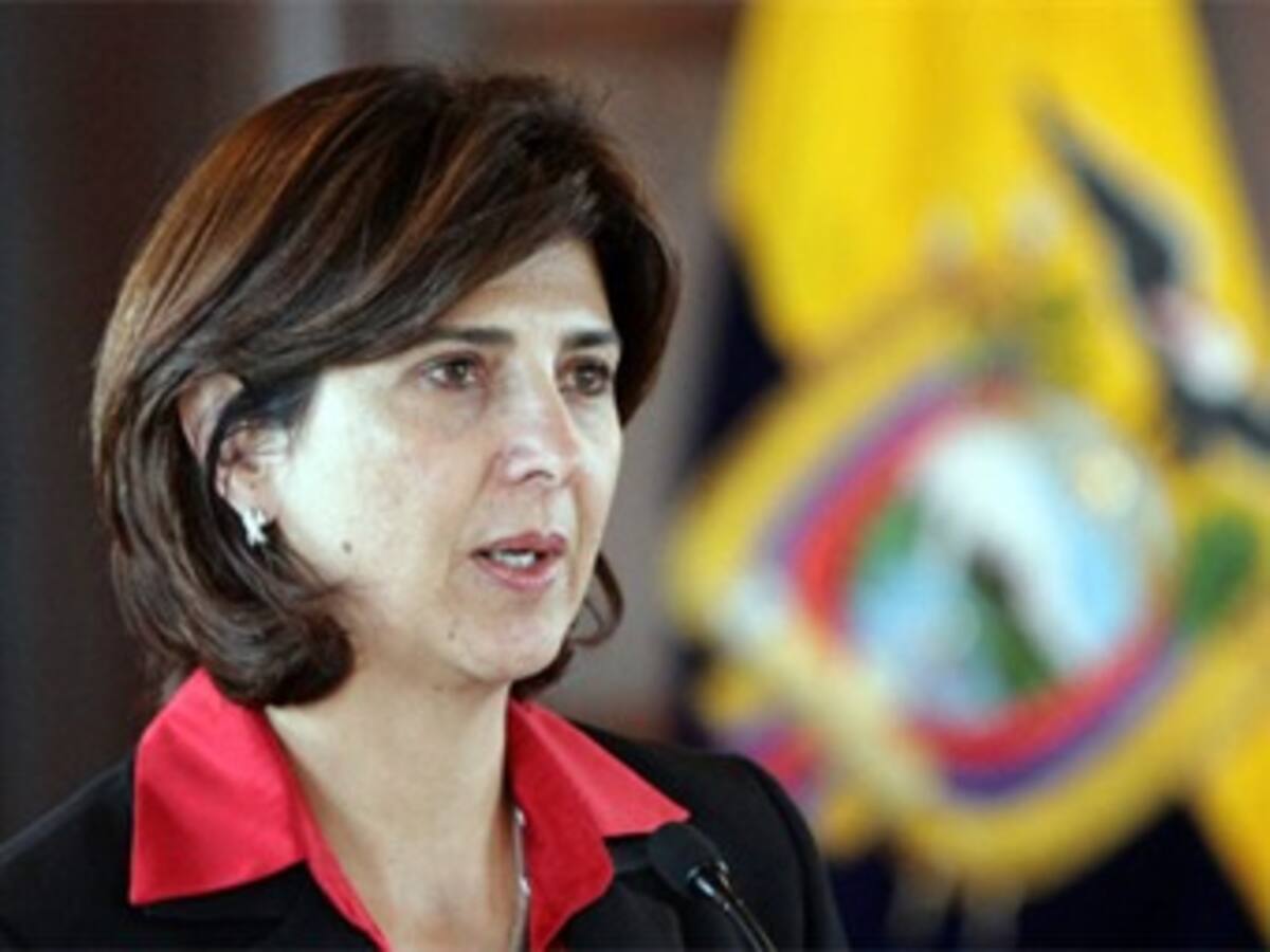 Nosotros no hemos acatado el fallo de La Haya: canciller Holguín