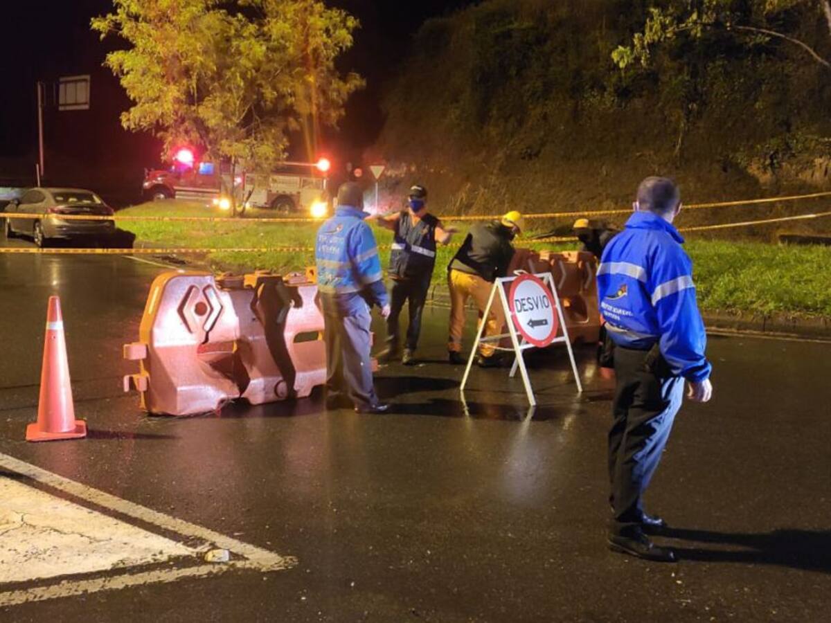Al menos dos meses estará cerrada la variante La Romelia - El Pollo