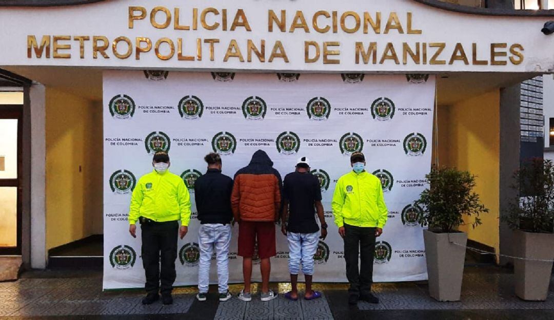 Capturados en la operación Los Caminantes