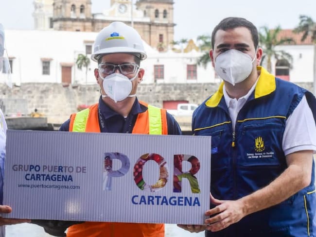 Grupo Puerto de Cartagena regaló 20 mil mercados en la Donatón
