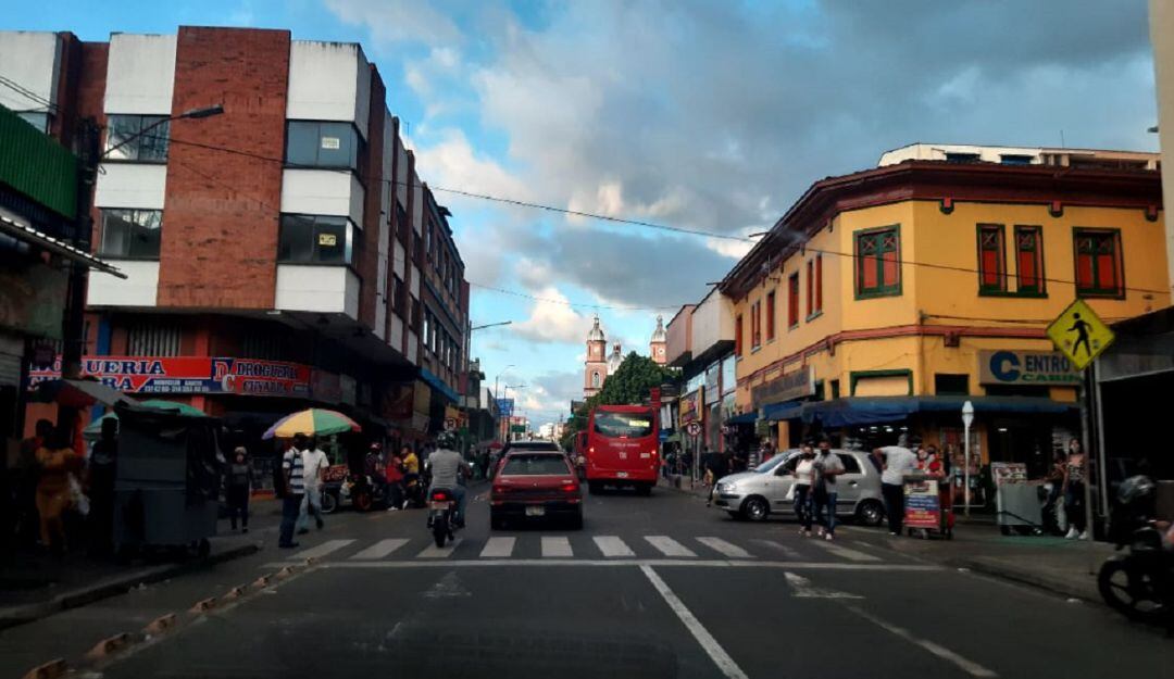 Armenia, carrera 18 con calle 18 en pleno centro de la capital del Quindío