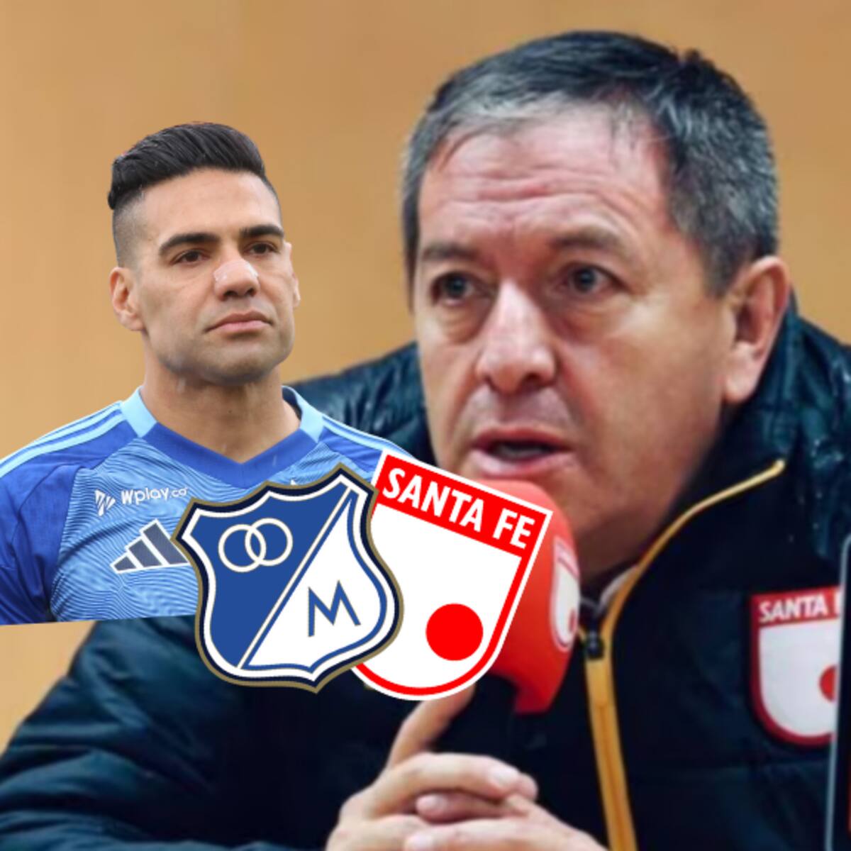 Méndez de Santa Fe y su mensaje a Falcao: “El fútbol colombiano lo necesita por muchos años”