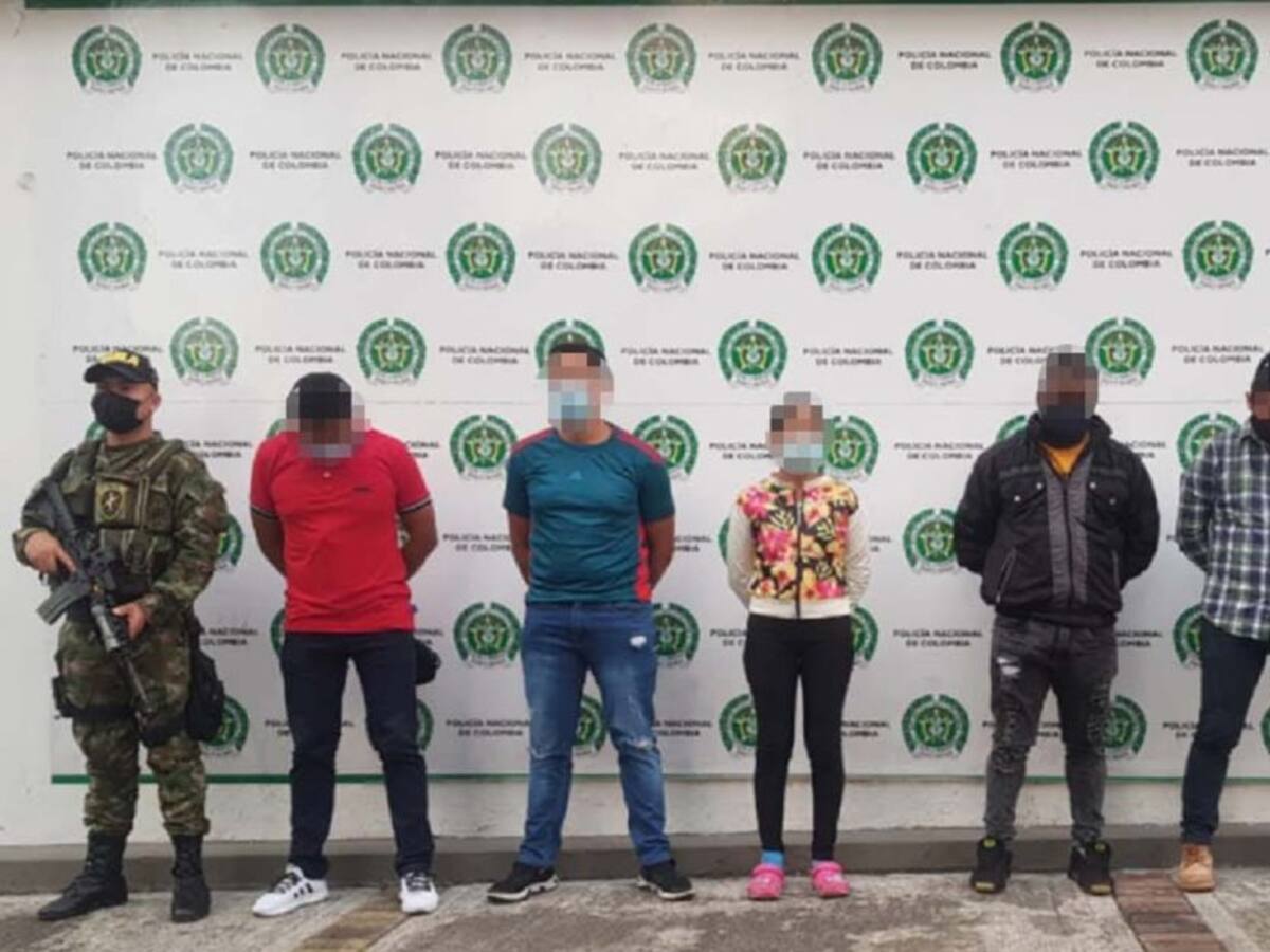 Ofensiva de la Policía contra la extorsión deja más de 90 capturas