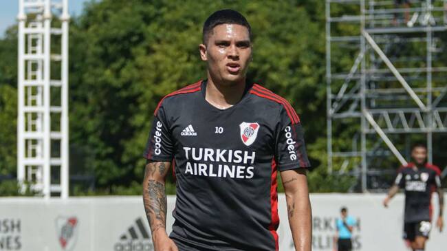 Juan Fernando QUintero lucieron la camiseta número 10 de River Plate.