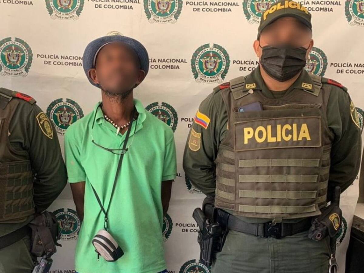 Capturaron a ‘El Oscarito’ con una bolsa de marihuana en Cartagena
