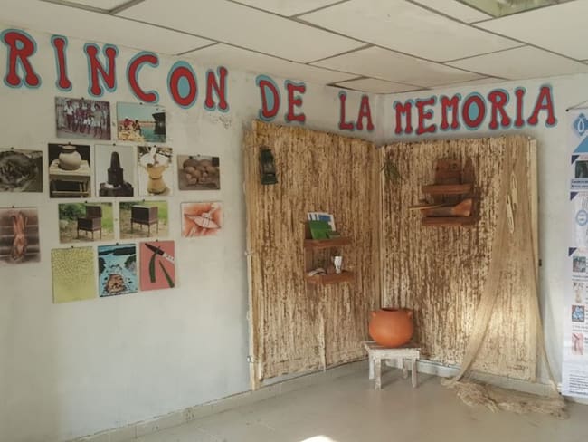 Un rincón lleno de memoria en la Biblioteca de Tierra Baja