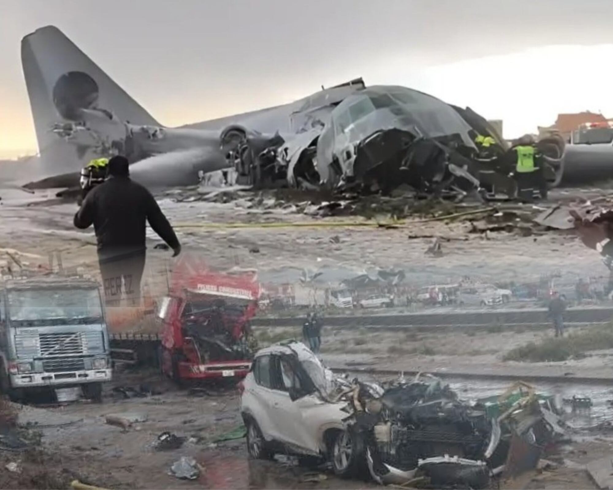 Las autoridades atienden el accidente del cual, oficialmente, no se han confirmado víctimas.
(Foto: Cortesía)