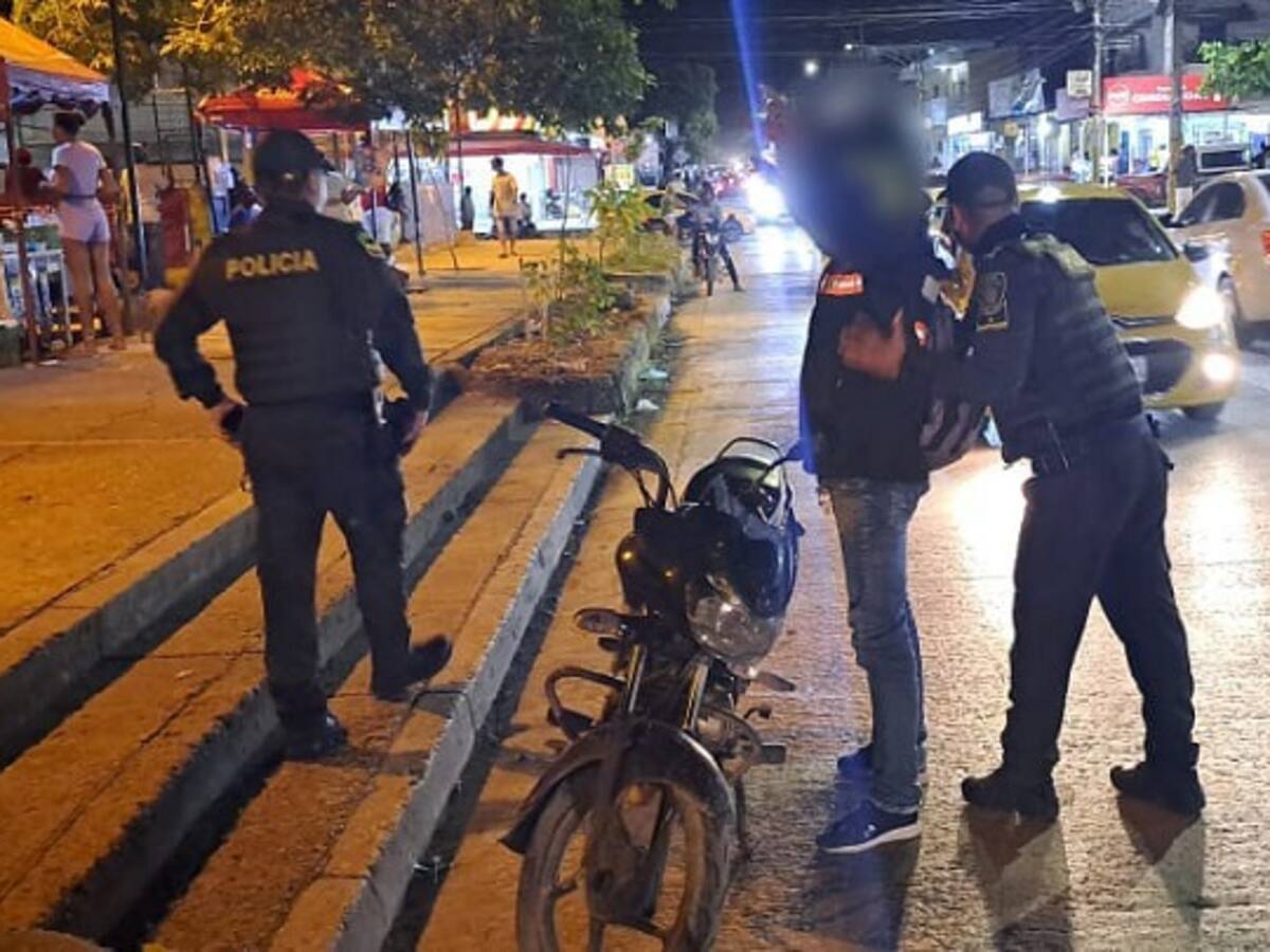 Policía capturó a presunto sicario en el barrio Daniel Lemaitre