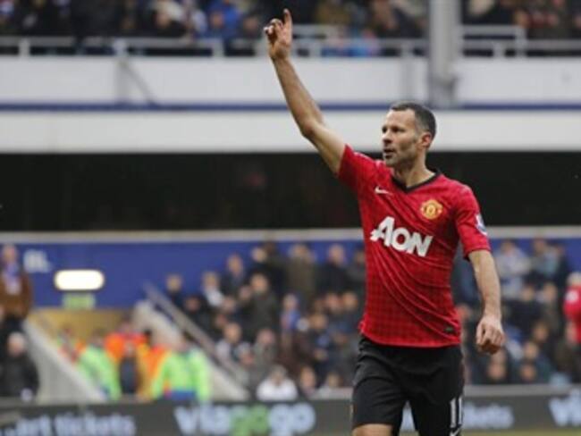 Ryan Giggs está a punto de jugar su partido 1.000 con Manchester United