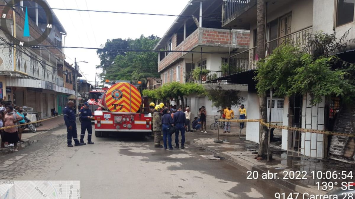 Incendio en vivienda en oriente de Cali deja una persona sin vida