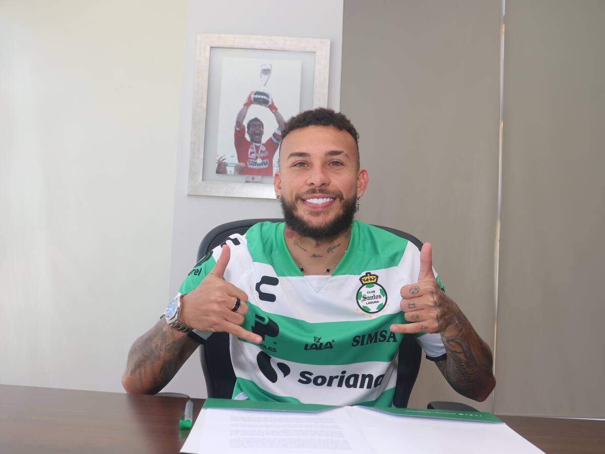 Duván Vergara fue confirmado como nuevo jugador de Santos Laguna