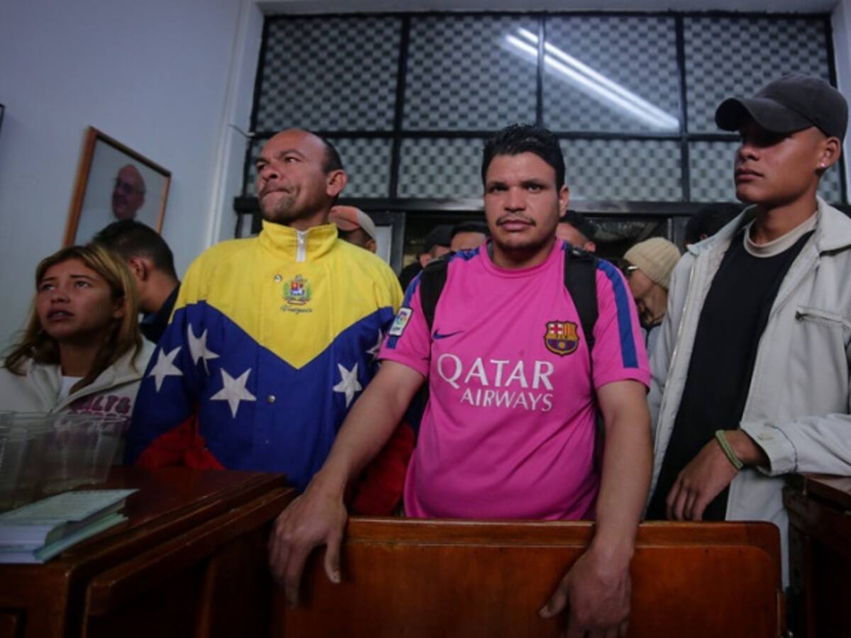 Inició traslado de venezolanos a albergue temporal en Bogotá