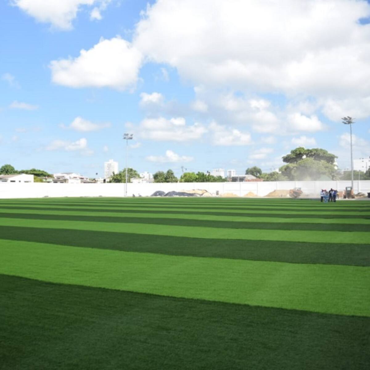 Estadio San Fernando en Cartagena, con el mejor gramado sintético de Colombia