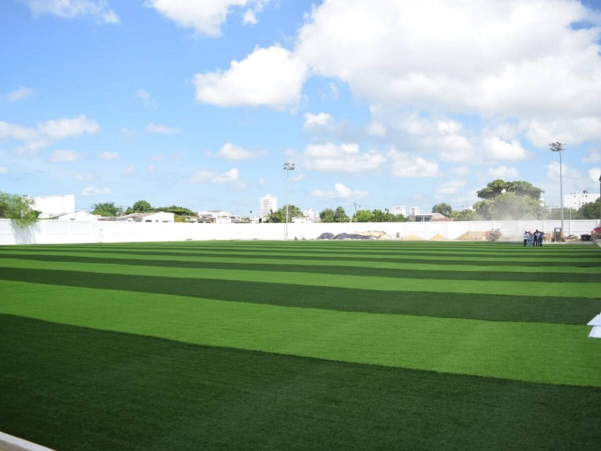 Estadio San Fernando en Cartagena, con el mejor gramado sintético de Colombia