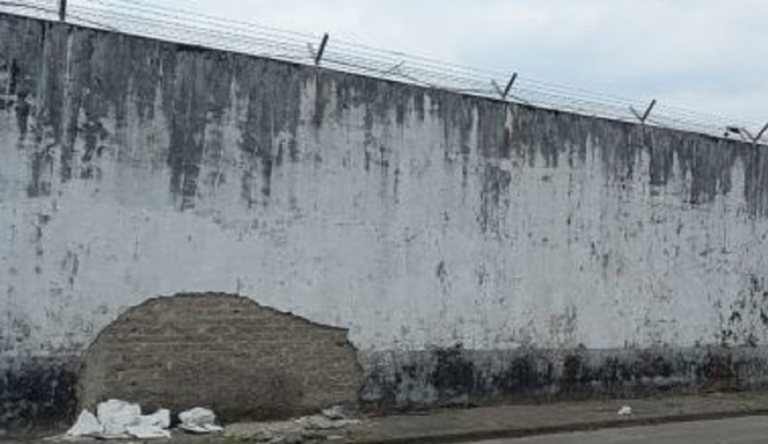 Muro de la cárcel de Villavicencio
