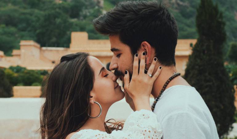 Camilo Echeverry y Evaluna Montaner.