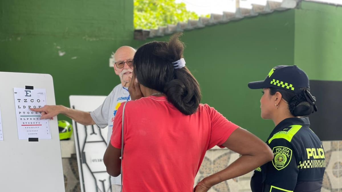 Más de 2 mil personas recibieron atención visual gratuita en Cali y Palmira