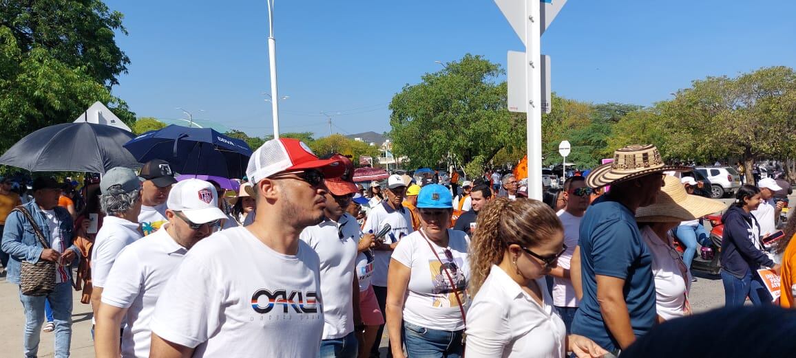 Marchas en Santa Marta