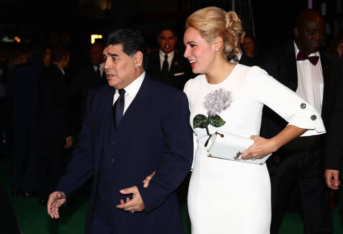 Diego Maradona ex futbolista de la Selección Argentina de Fútbol.