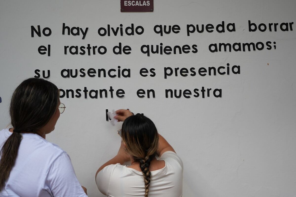 Intervención de la Unidad de Búsqueda de Personas dadas por Desaparecidas en Copacabana, Antioquia. Cortesía: UBPD