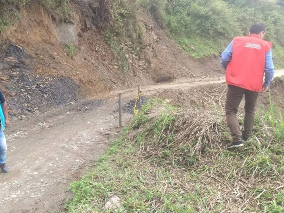 Lluvias generan deslizamientos en vías de Bolívar y Sucre, Cauca
