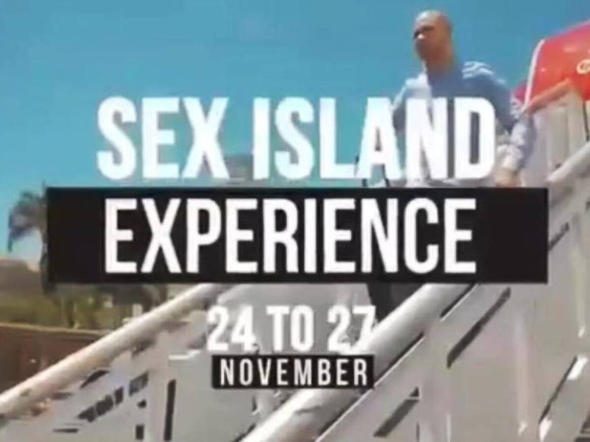 Sex Island Experience se realizaría del 24 al 27 de noviembre en Cartagena