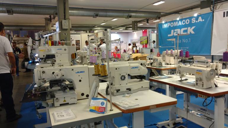 Feria Colombiatex 2016 en Medellín. 