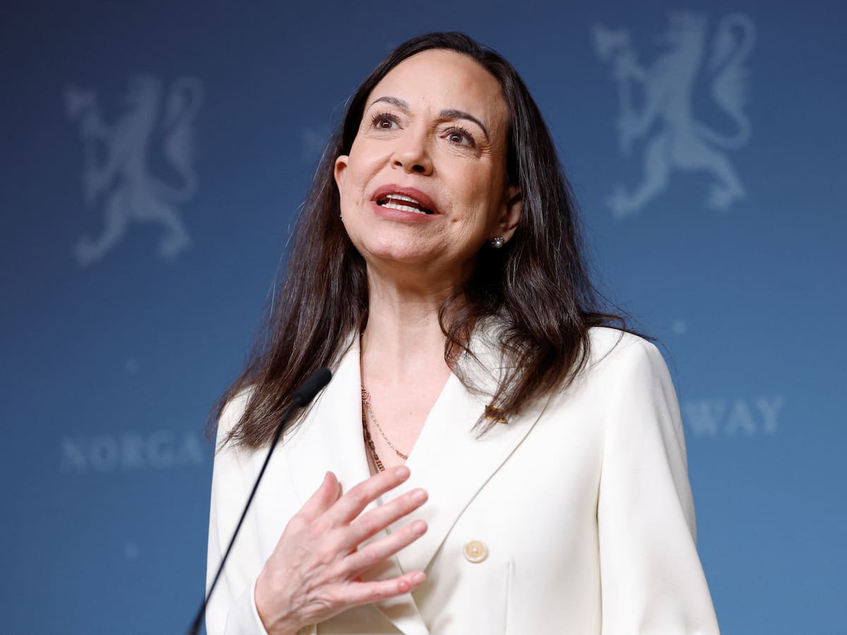 María Corina Machado apoya la incautación de petróleo venezolano por parte de Estados Unidos