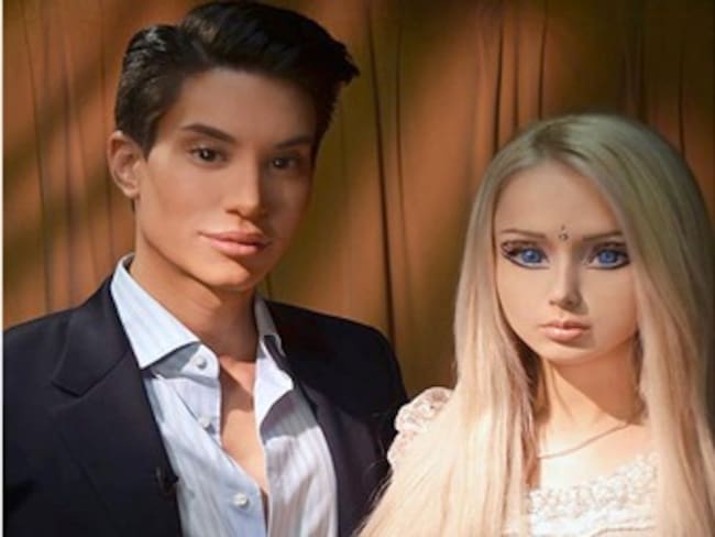 La Barbie y el Ken humanos se encontraron, pero no se gustaron
