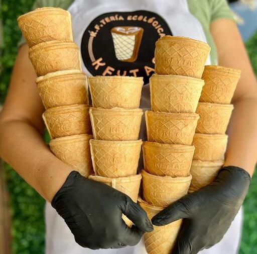 Vasos comestibles de Kfytas