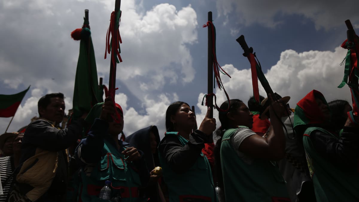 La guerra en el Cauca no se ha perdido: consejero mayor del Cric