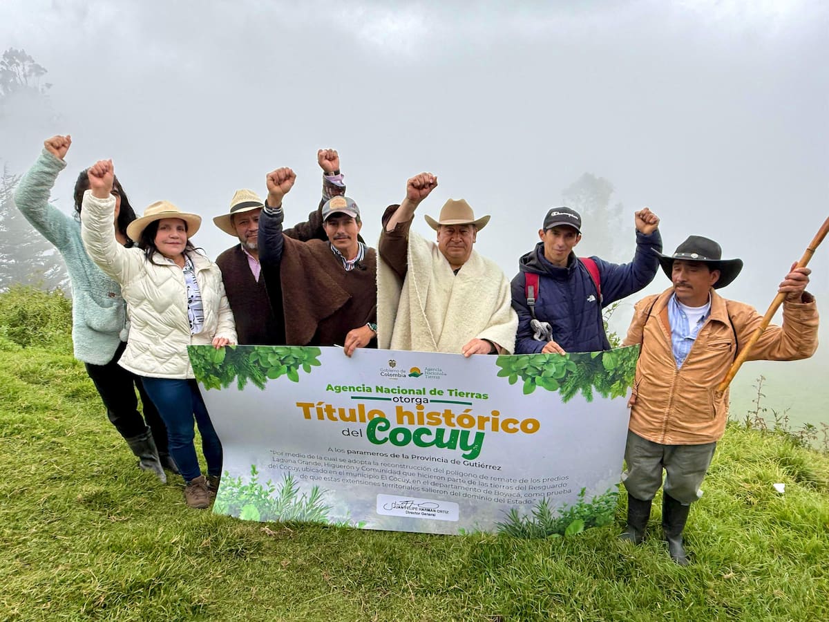 Más de 560 familias podrán legalizar tierras en el Cocuy