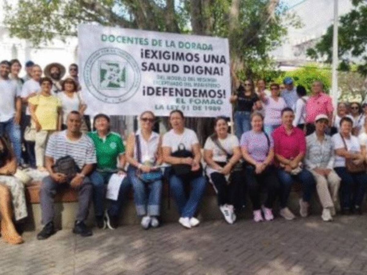 Comienza el paro parcial de maestros en La Dorada, Caldas por dificultades en su sistema de salud