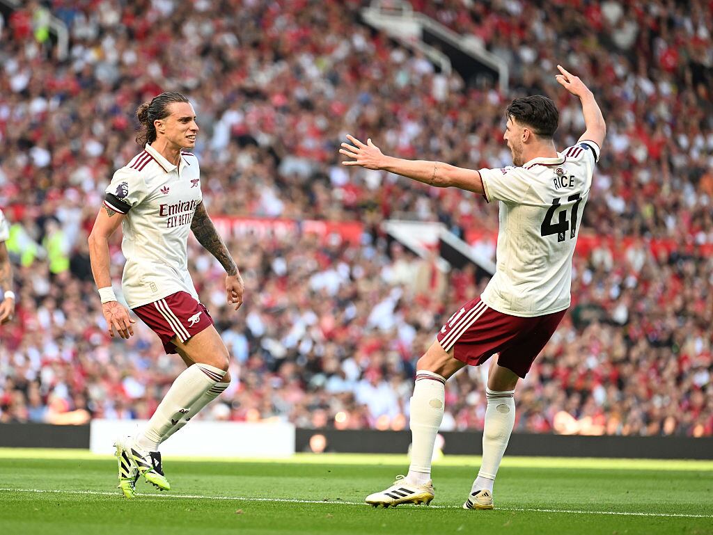 Riccardo Calafiori celebrando sul gol Stuart / MacFarlane / Getty Images