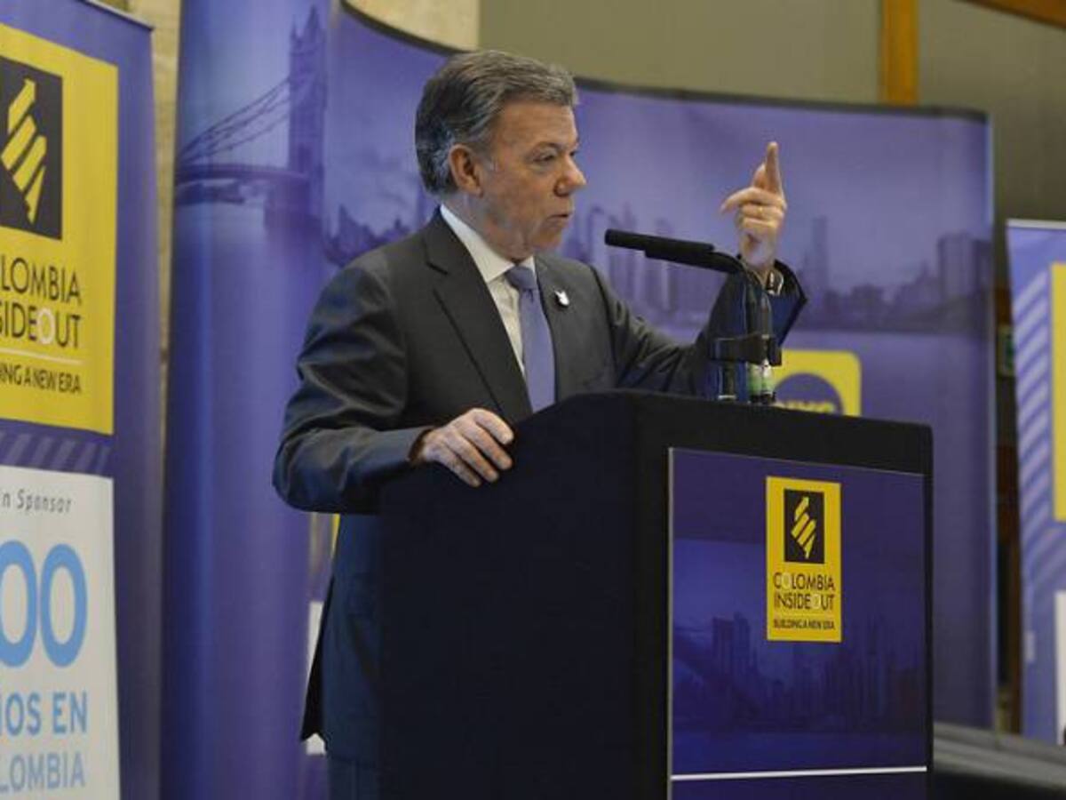 En encuentro con líderes mundiales Santos propone quitar las visas a implicados en corrupción