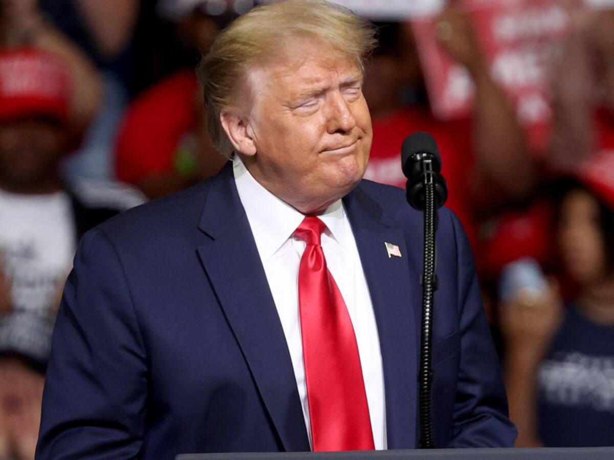 Con baja asistencia, Trump reactivó su carrera a la Casa Blanca
