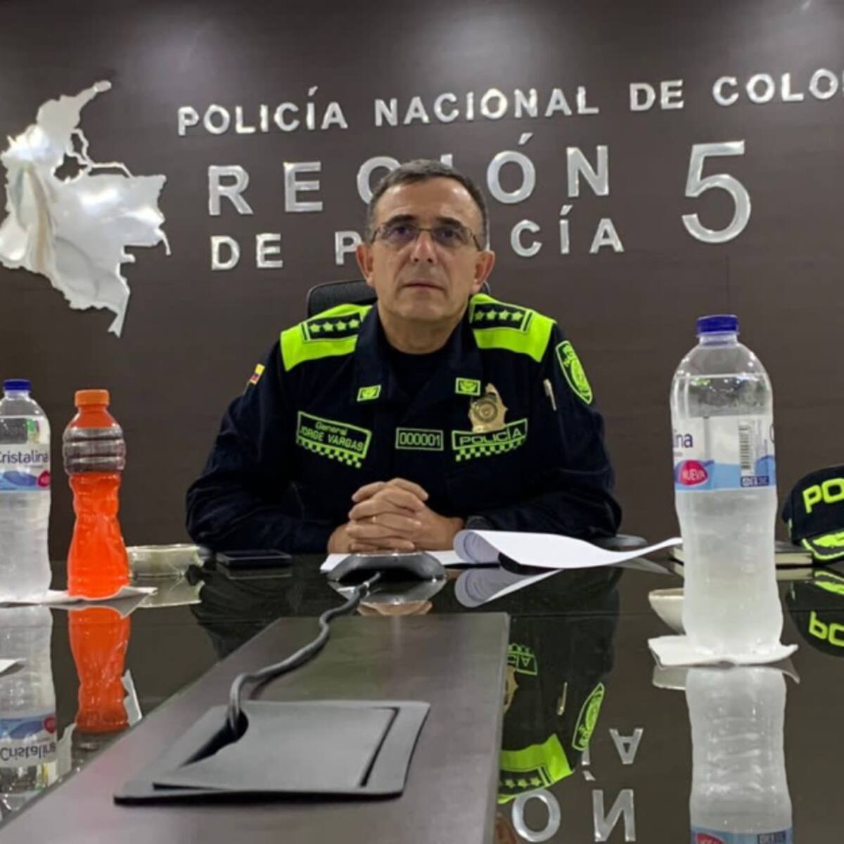 Director de la policía dirige operaciones desde Cúcuta