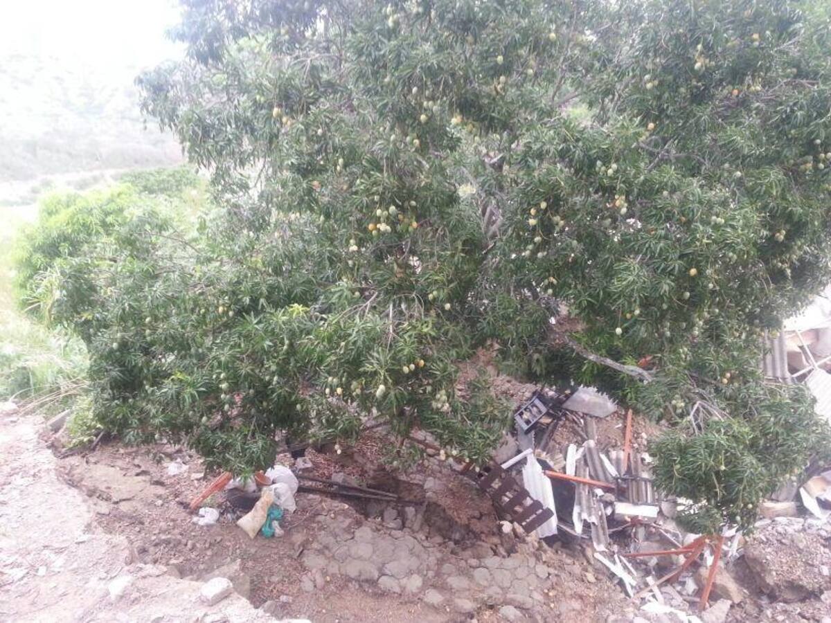 Se desplomaron 13 viviendas en el municipio de Olaya, Antioquia.