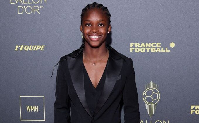 Linda Caicedo durante la gala del Balón de Oro (Photo by Pascal Le Segretain/Getty Images)