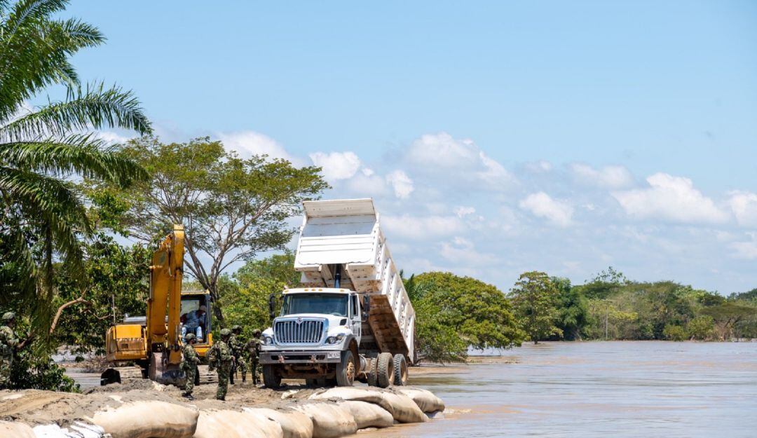 Se entregaron kits de asistencia humanitaria en La Mojana