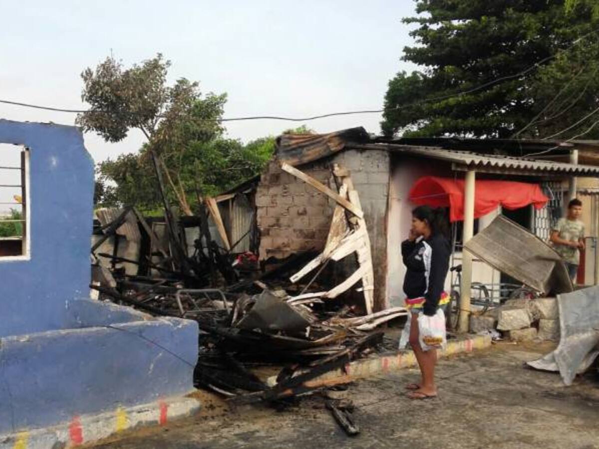 Libre mujer que habría originado incendio en el sur de Barranquilla