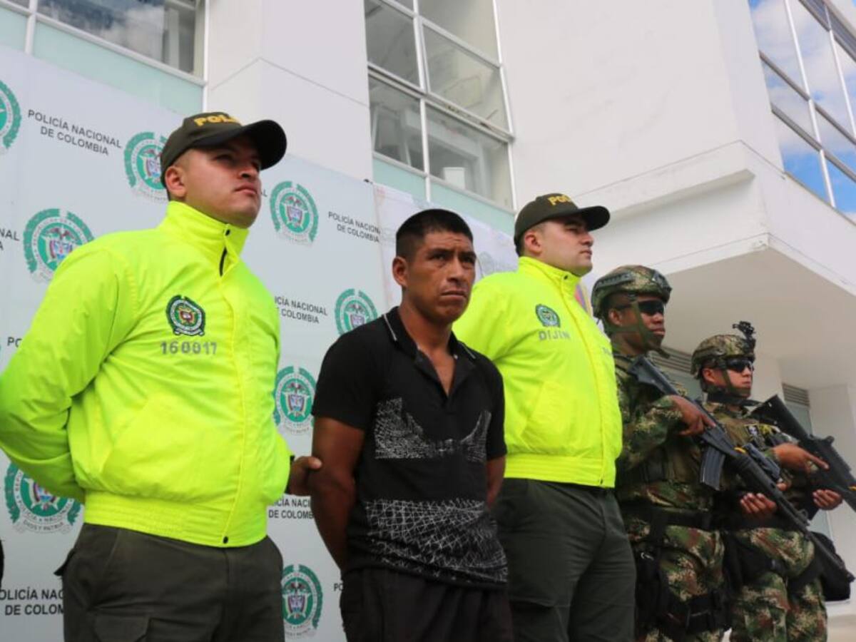 Capturado alias “Quemado” integrante del GAO-r “Dagoberto Ramos”